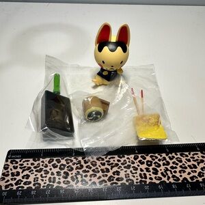 Summer Festival Animals Blind Box Sushi Cheft Cat Tiny Fortune Miniature Figure